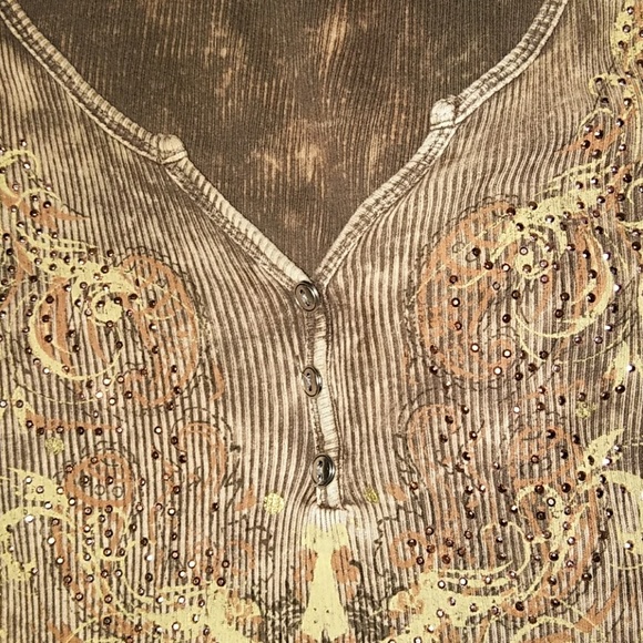 A womens long sleeve shirt cotton made by Oneworld - Picture 3 of 5